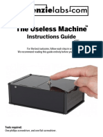 The Useless Machine: Instructions Guide