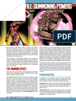 Mutants & Masterminds 3e - Power Profile - Summoning Powers