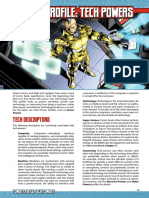 Mutants & Masterminds 3e - Power Profile - Tech Powers