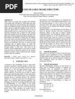 ANALYSIS OF GABLE FRAME STRUCTURE