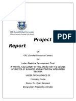 Project Report IMDT