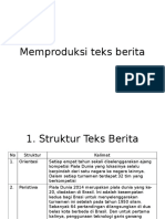 Memproduksi Teks Berita