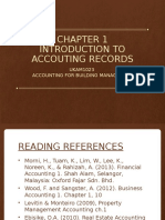 Chapter 1 - Introduction To Accounting Records