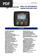 Datakom DKG109 Control Auto Start Panel Engine Genset