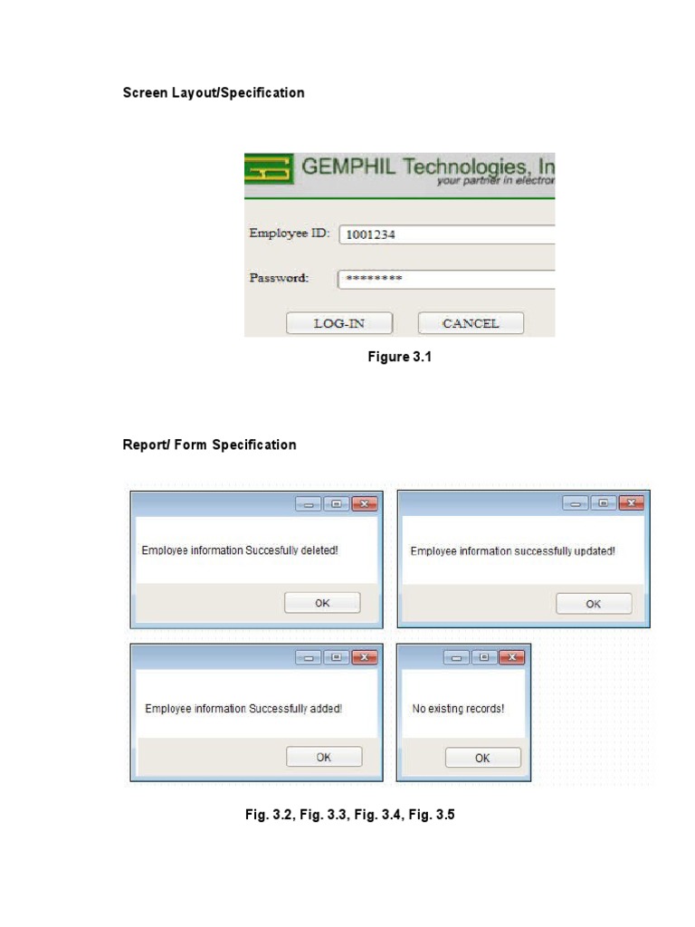 Screen Layout | PDF | Payroll | Information