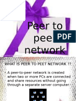 Peer To Peer Network