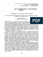 Computer Design of Cold-Formed C-And Z-Section Purlins