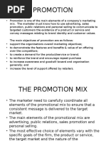 Promotion- Marketing Management BBA