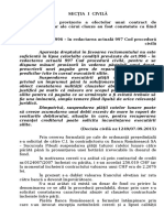 CA Pitesti - Decizii Relevante Trimestrul III 2015
