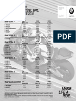 BMW Prices 2015