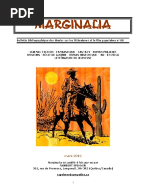 Marginalia 88 Science Fiction Pour Jeunes Adultes Fantaisie
