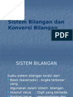 Sistem Dan Konversi Bilangan