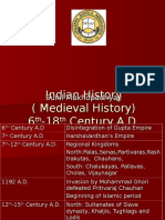 Indian History (Medieval History) 6 - 18 Century A.D