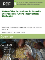 Download State of the Agriculture in Somalia and Possible Future Intervention Strategies by SATG  Filsan SN32502544 doc pdf