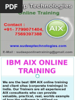 Ibm Aix Online Training - Ibm Aix Online Classes - Aix Online Certification in USA - India - Hyderabad