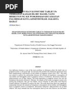 Download Sikap Kepatuhan Konsumsi Tablet Fe Terhadap Kadar Hb Ibu Hamil Yang Berkunjung Ke Puskesmas Kecamatan Palmerah Kota Administrasi Jakarta Barat by iicha SN325028543 doc pdf