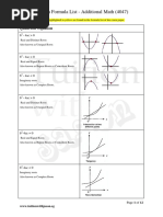 Alberta Math 30-1 Formula Sheet | PDF | Logarithm | Discrete Mathematics