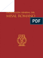 Ordenacion General Del Misal Romano