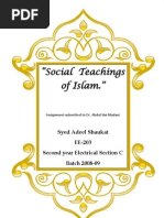 Download Social Teachings of Islam - Adeel by adeel101 SN32503011 doc pdf