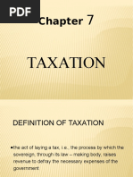 Chapter 7 - Taxation