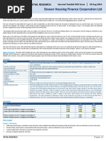 Dewan Housing Finance Corporation LTD: Retail Research