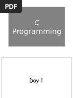 C Programming Ppt