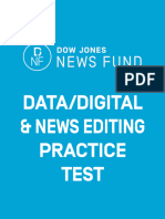 2016 Editing, Digital and Data Journalism Test Answer Key