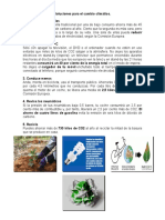 Soluciones para El Cambio Climático