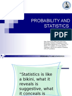 Intro To Probability and Statistics
