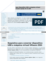 Agregar Dispositivo USB A Máquina Virtual VMware ESXi Desde Equipo de La LAN