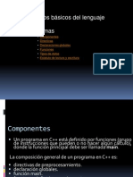 Ponentes y Tipos de Datos