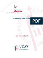 TO - PENSAMIENTO SOCIAL CRISTIANO - Ucav PDF