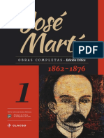 JOSE MARTI - Tomo 01 PDF