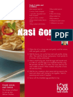 Nasi Goreng: Cook Once, Eat Twice