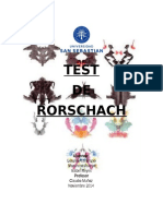 Informe Test de Rorschach