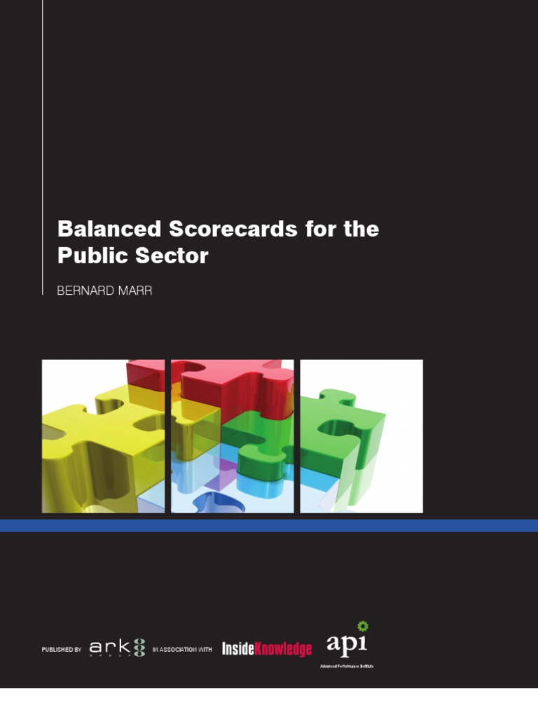 Balanced Scorecard Public Sector | PDF | Recession | Strategic Management