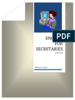 English For Secretaries Part 2 March 2012