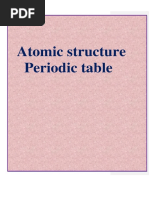 Atomic Structure and Periodic Table