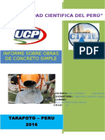 Informe Construccion