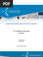 Trabalho Intercalar Osteopatia Clássica