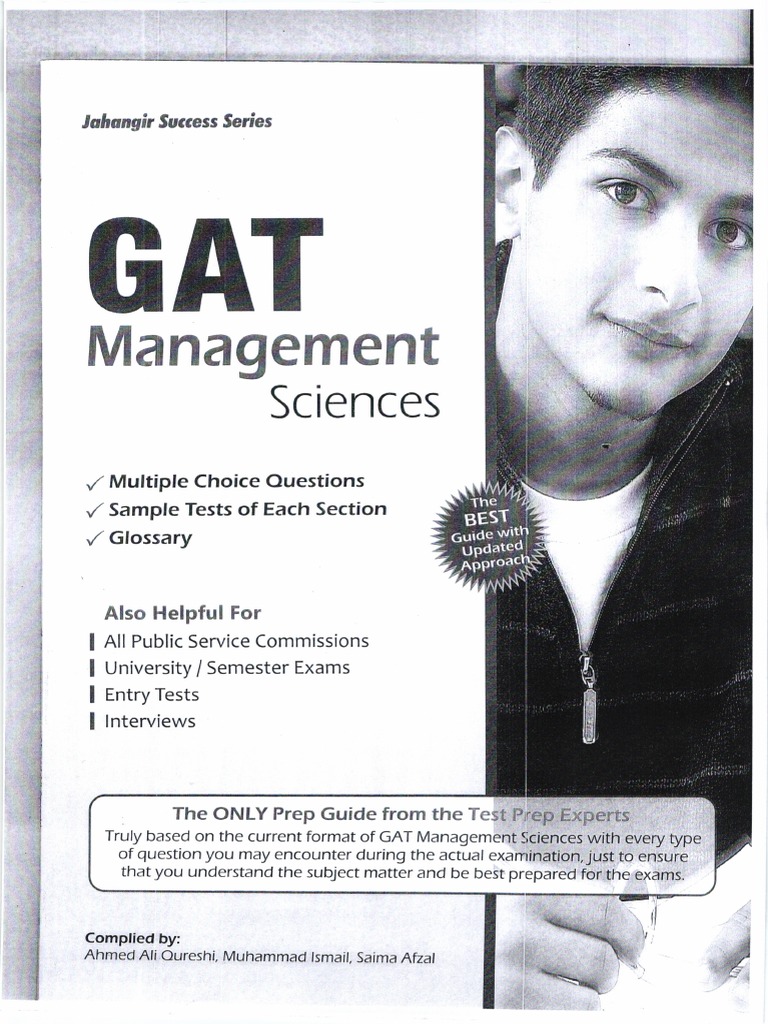 GAT Subject (Management Sciences) PDF Adjective Predicate (Grammar)