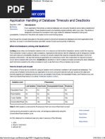 Application Handling of Database Timeouts and Deadlocks - Aleksey Shevchenko