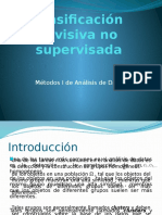 Clasificación Divisiva No Supervisada