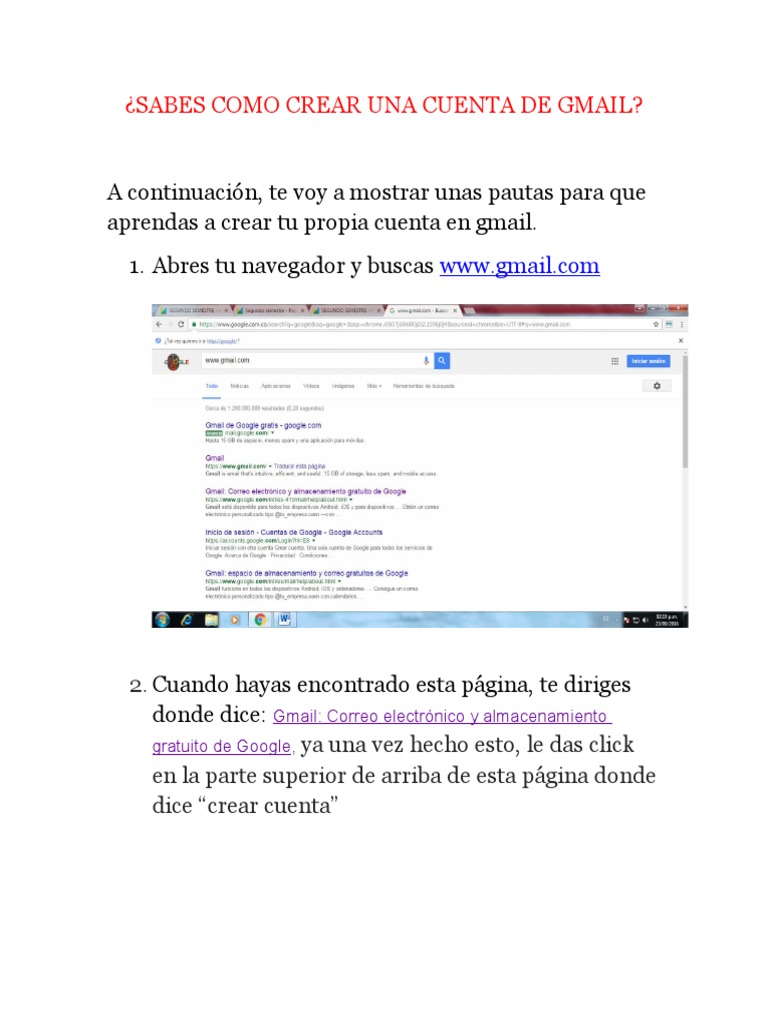 COMO CREAR UN GMAIL PARA NI OS intelligence overview