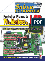 Club Saber Electrónica Nro. 43. Pantallas Planas 2. TVs y Monitores de LCD