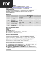 Download Resume by Anindya Mukherjee SN32507947 doc pdf