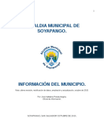 Información general del Municipio de Soyapango