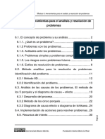 Módulo 6 - Herramientas para El Análisis y Resolución de Problemas