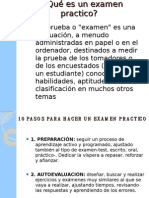 2010 - Cómo hacer un examen práctico