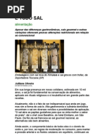 É tudo sal - alimentação - cloreto de sódio - nutrição - metabolismo - saúde